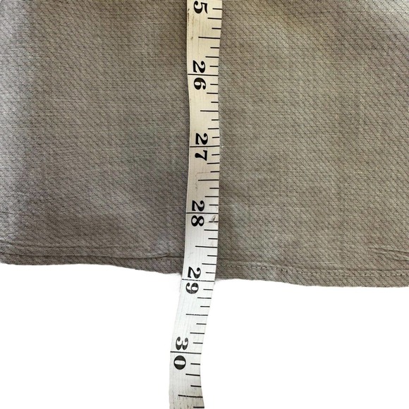 Theory Shirt Men Medium Gray Casual Officewear Button Up Long Sleeve Lightweight - Picture 4 of 5